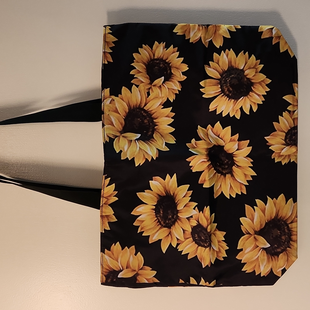 NEW- Tote Bag, Shoulder Bag- Sunflowers